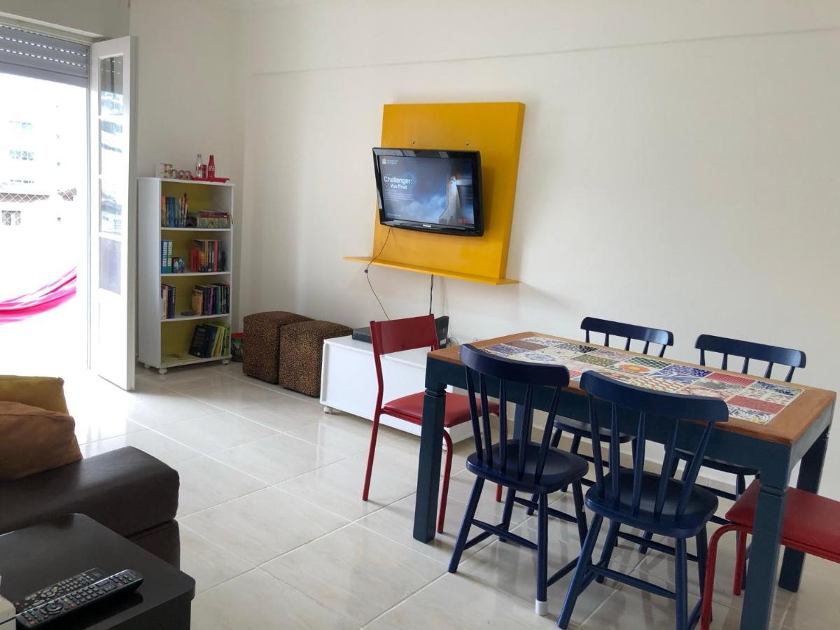 Apto. frente ao mar no Gonzaga - melhor localização! Santos  Extérieur photo
